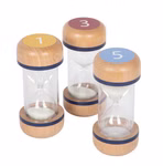 Conjunto reloj de arena 