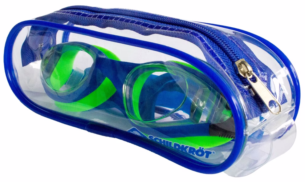 Schildkröt Junior Schwimmbrille
Capri 5+ blau/grün inkl. Aufbewahrungstasche mit Reißverschluss _26643 Schildkröt Junior Schwimmbrille Capri 5+ in Blau/Grün mit Aufbewahrungstasche mit Reißverschluss.