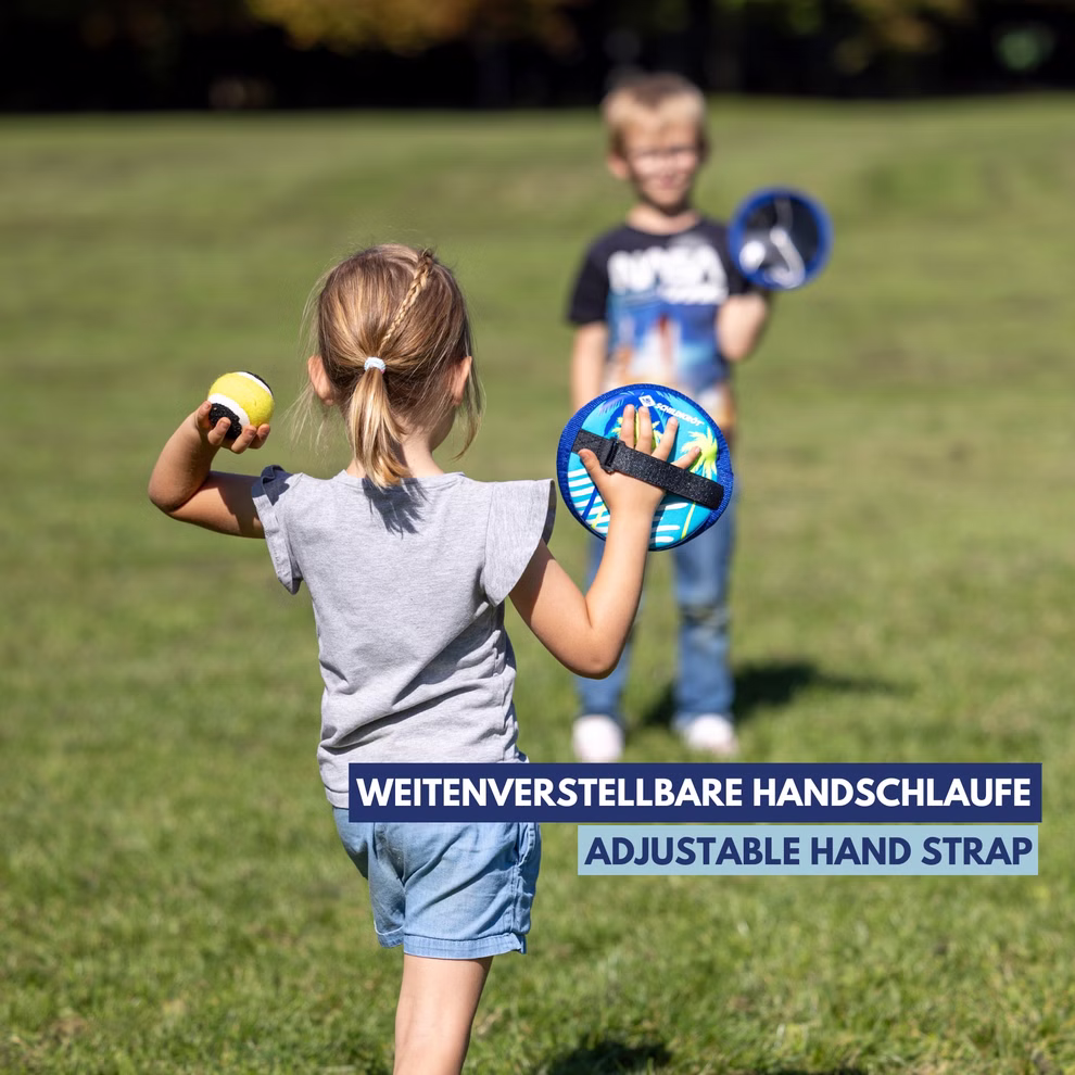 Schildkröt Neopren Klettball Set mit einem Ball _32564 Neopren Klettball Set