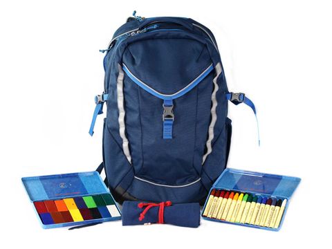 Kit cartable Kreativ 16 en bleu