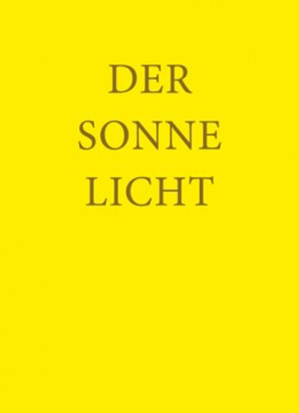 Der Sonne Licht