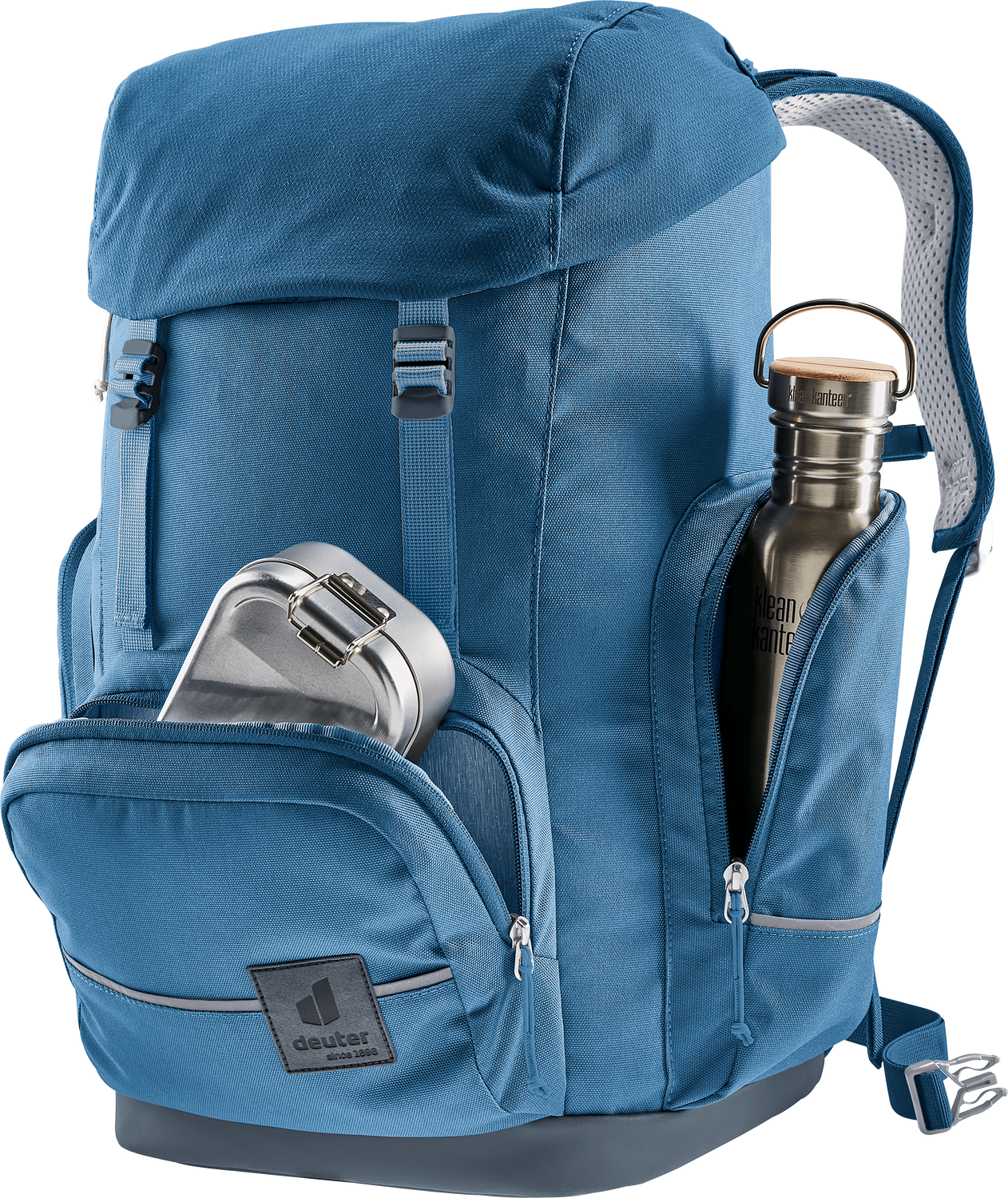 Mochila escolar, azul 