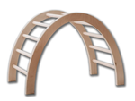 Play and climbing arch XL