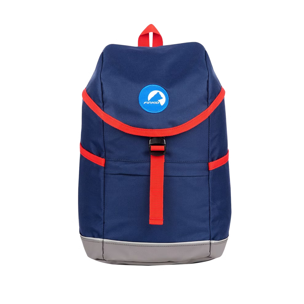 Finkid Kinder Outdoor Rucksack navy/red Wasser und Schmutz abweisend _33983 Ein navy-roter Kinder Outdoor Rucksack von Finkid wasser- und schmutzabweisend.