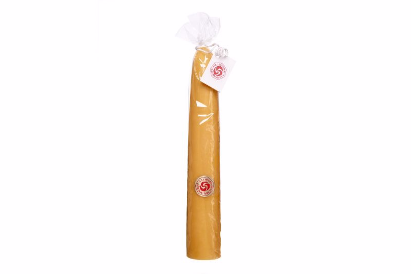 Conical beeswax candle 30 cm, Ø 5 cm