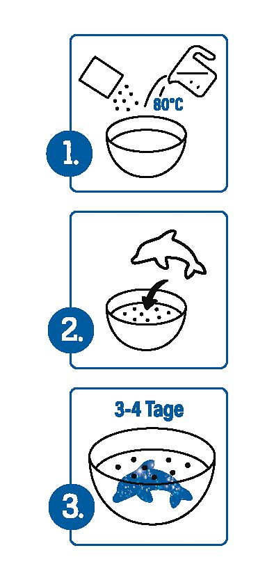 Funkelnde Kristalltiere züchten