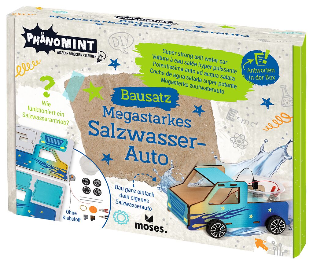 Bausatz Megastarkes Salzwasserauto