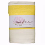 Organic cotton beach towel, two-coloured undefined
