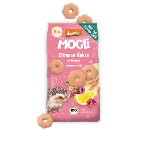 MOGLi Zitronen Himbeer Kekse