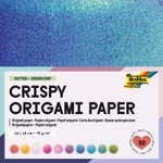 Irisierendes Origami Papier Gepunktet