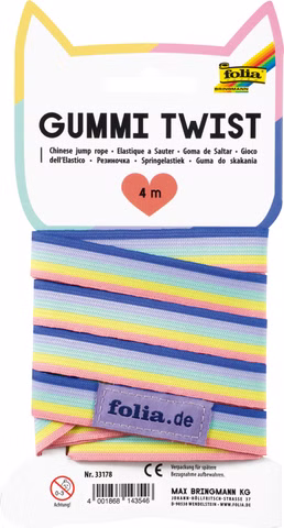 Gummi-Twist Regenbogen 