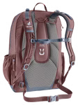 Deuter Deuter Schulrucksack Cotogy ashrose-ink_33573 Der Deuter Schulrucksack Cotogy ashrose-ink zeigt sich in der Rückenansicht mit gepolsterten Schulterträgern Netzrücken verstellbaren Brust- und Hüftgurten sowie Seitentaschen.