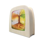 Toverlux Silueta Árbol de las Estaciones