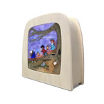 Toverlux Silhouette Laternenumzug