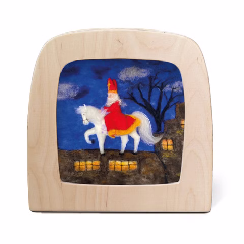 Toverlux Silhouette Der Nikolaus kommt!