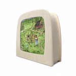 Toverlux Silhouette Petite maison rouge au printemps Toverlux Silhouette Petite maison rouge au printemps