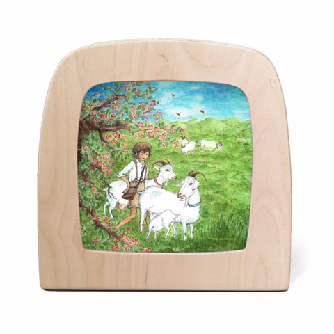 Toverlux Silhouette Kleiner Ziegenhirte