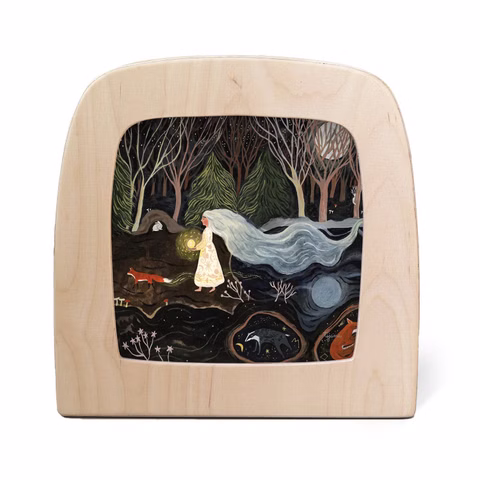 Toverlux Silhouette Licht im Dunkeln