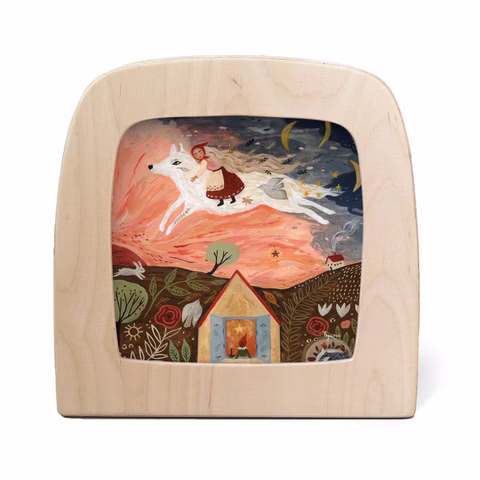 Toverlux Silhouette La jeune fille et le loup