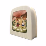 Toverlux Silhouette Feenhafter Sonnenuntergang