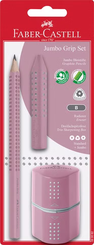 Bleistift-Set Jumbo, rose