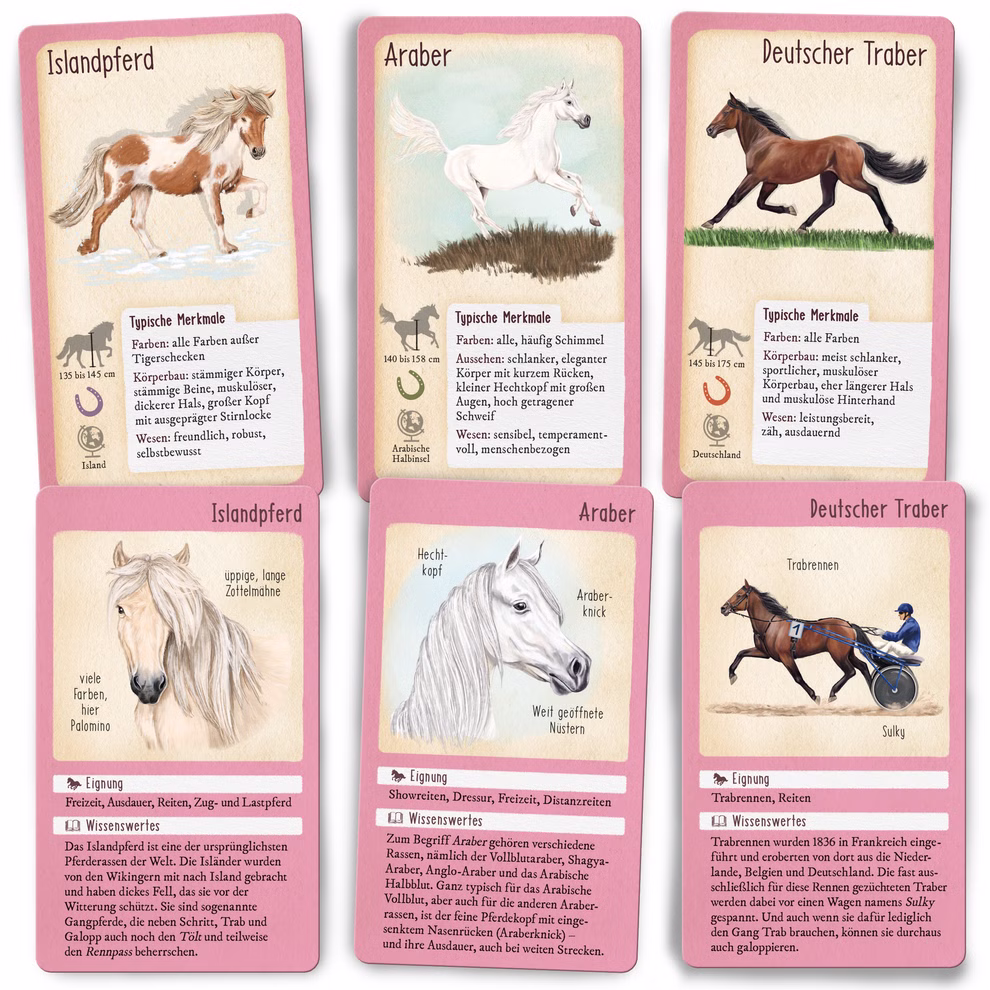 Tour durch die Natur - 50 Pferde und Ponys Tour durch die Natur - 50 Pferde und Ponys