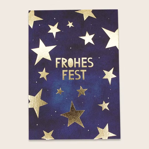 Postkarte Frohes Fest