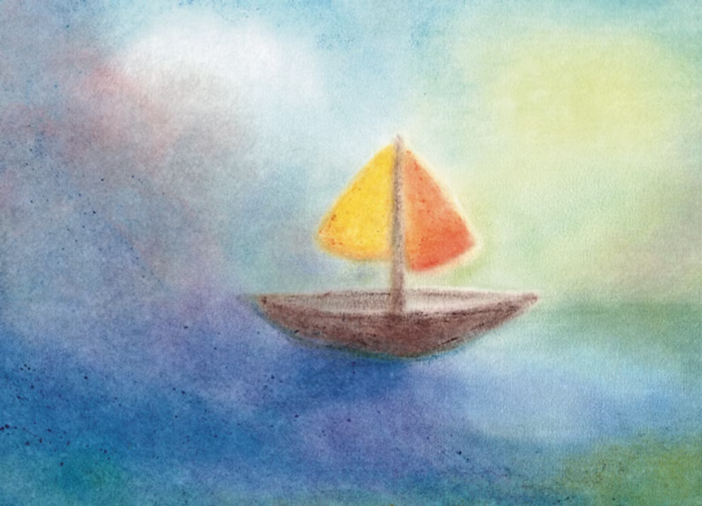 Kunstkarte Bötchen Kunstkarte Bötchen