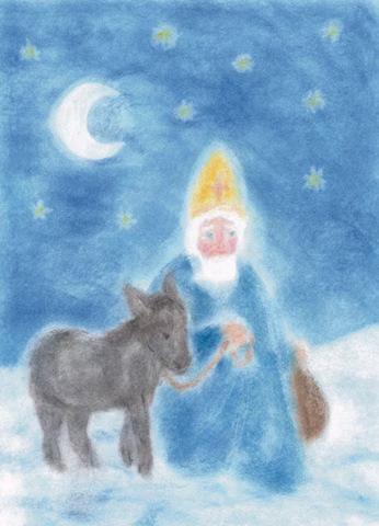 Kunstkarte Nikolaus