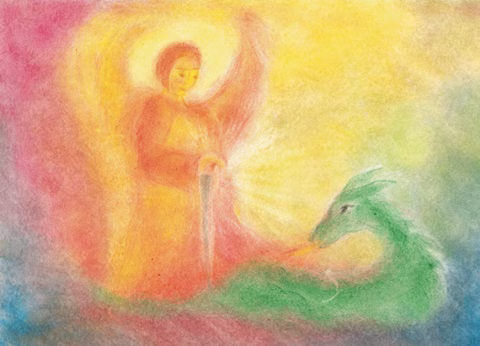 Kunstkarte Sankt Michael