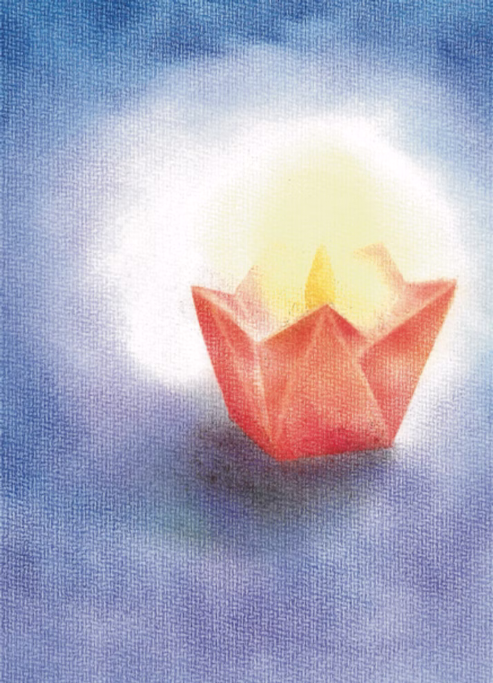 Kunstkarte Sternblütenlicht Kunstkarte Sternblütenlicht