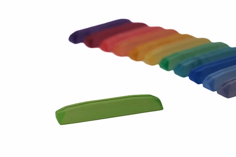 Waldorfkind Kartenständer gelb-grün