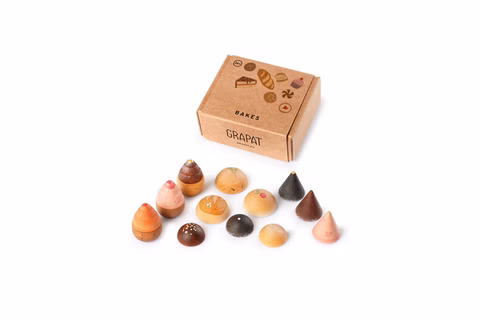 Grapat Gebäck aus Holz