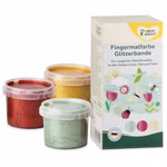 Fingermalfarbe Glitzerbande