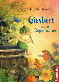 Giesbert in der Regentonne