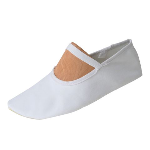 Zapatillas de euritmia estándar, blancas