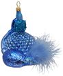 Flakon Parfum Blau Christbaumschmuck Baumschmuck Weihnachtskugel Deko 1