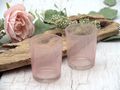 Dekorieren Sie diese Teelichtgläserin Rosa mit Teelichtern, Pflanzen und Streudeko oder auf einem Deko-Tablett 4