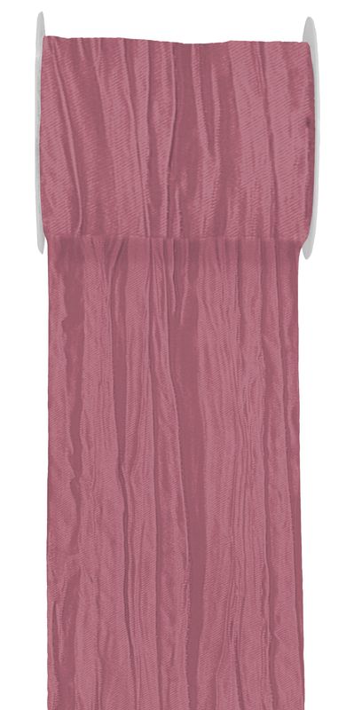 15m Fripe Taft 100mm Tischläufer Rosa Mauve Pflaume Altrosa Tischdeko Hochzeit Taufe Kommunion Konfirmation