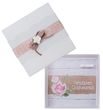 Geldgeschenk Verpackung Weiß Rosa Vintage Hochzeit Hochzeitsreise Geburtstag MARINA 1