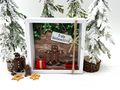 Geldgeschenk Verpackung Weihnachten Geschenk Rot Lebkuchenmann 