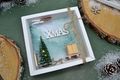 Geldgeschenk Verpackung Weihnachten Schlitten LED Lichterkette XMAS Gutschein 4