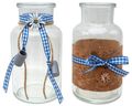 Vasen Oktoberfest Bayrisch Blau Tischdeko Wiesn Deko Party Hüttenabend 2 Stück 12,5cm H 1