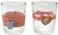 Teelichtglas Windlicht Oktoberfest Bayrisch Rot Tischdeko Deko Party Partydeko 2 Stück  1