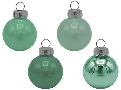 45 Weihnachtskugeln Christbaumkugeln Grün Mint Salbei Petrol Christbaumschmuck Weihnachtsdeko Weihnachten Deko