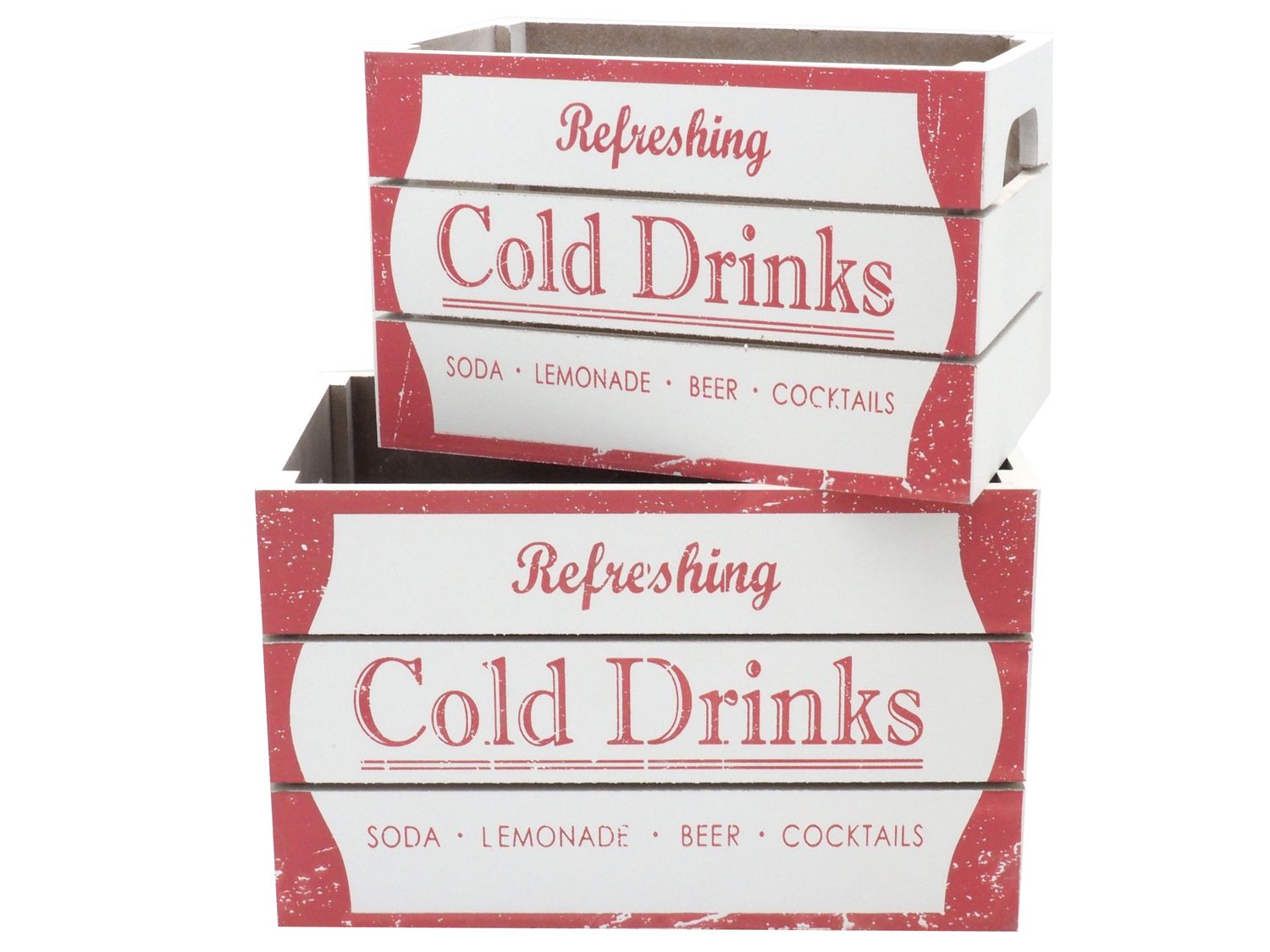 Aufbewahrungskiste Holz Weiß