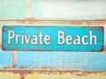 Maritimes  Blechschild Deko Schild für Pool, Garten, Balkon oder Bad im Beachhouse-Sti 2