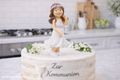 Erstkommunion Tortendeko Mädchen Kommunion Cake TopperDeko Tischdeko 4
