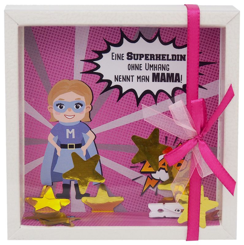 Geldgeschenk Verpackung Mama Superheld Muttertag Geschenk Geburtstag