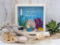Geldgeschenk Verpackung Meerjungfrau Nixe Geburtstag Kindergeburtstag 3